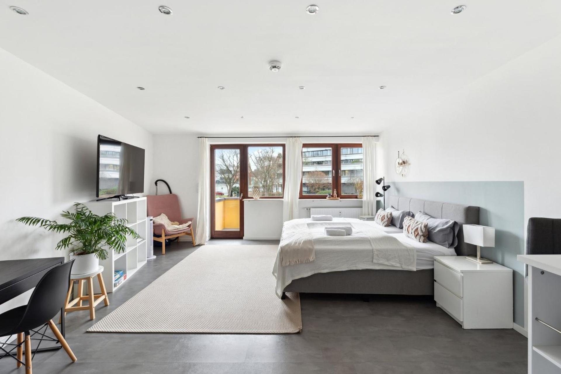 Sali Homes - Charming Studio Apartment In Heart Of Bayreuth With Balcony 外观 照片
